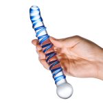 Mr. Swirly 6.5 Inch G-Spot Glass Dildo - Image 5