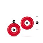 Stay Hard - Donut Rings Oversized - Red - Image 3