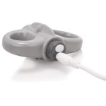 Charged Yoga Rechargeable Vibe Ring - Grey - Image 6