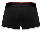 Retro Sport Panel Short - Medium - Black/ Red