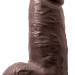 Au Naturel - Chub - 10 Inch Dildo - Chocolate