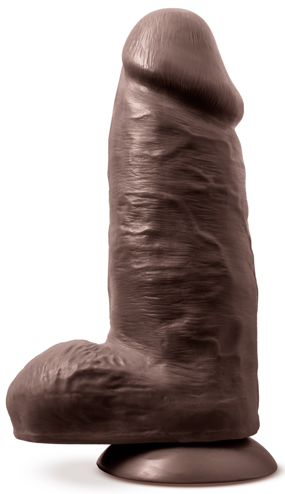 EzPfVhqnVo0AT1ue5aAX9sQVI7lsZpIW Au Naturel - Chub - 10 Inch Dildo - Chocolate - Image 1