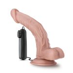 Dr. Skin - Dr. Sean - 8 Inch Vibrating Cock With Suction Cup - Vanilla - Image 2