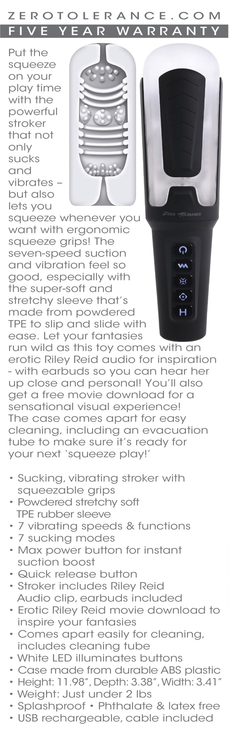FAcY6lccGGeGQHLlOpONG0sr0aLv2RAc Squeeze Play With Riley Reid Audio and Movie Download - Black - Image 1