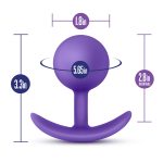Luxe Wearable Vibra Plug - Purple - Image 5