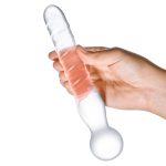 Joystick Clear Glass Dildo - Image 4