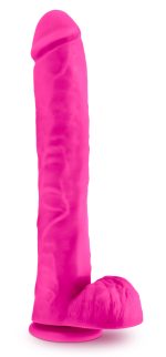 Au Naturel - Bold - Daddy - 14 Inch Dildo - Pink