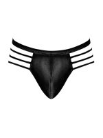 Cage Matte Cage Thong - S/ M - Black - Image 2