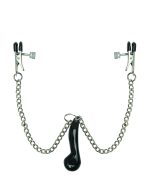 Fetish Fantasy Series Heavy Weight Nipple Clamps - Black - Image 4