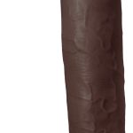 Au Naturel - Huge - 10 Inch Dildo - Chocolate