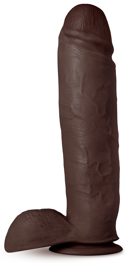 FUHuhI6Kv0jNfzpErHFBD32dFymJTybI Au Naturel - Huge - 10 Inch Dildo - Chocolate - Image 1