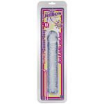 Crystal Jellies Classic Dong 10 Inch - Clear