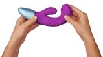 Delola Liquid Silicone Rabbit - Purple - Image 7