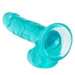Size Queen 6 Inch - 15.25 Cm - Blue - Image 5