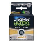 Lifestyles Ultra Sensitive Platinum Large - 3 Pack