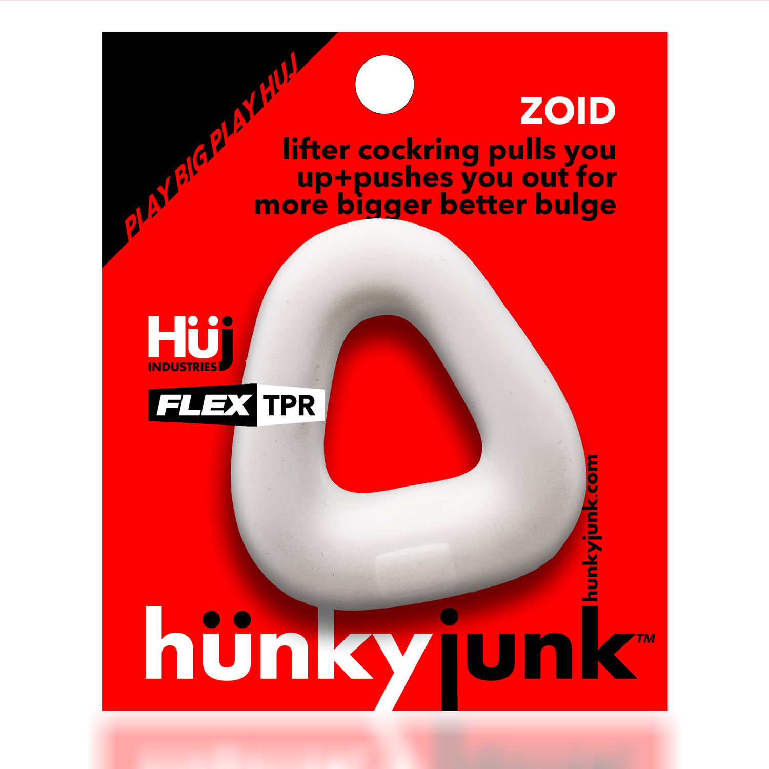 FvCyeyammsgEU7pM2JdGY1oumGzuXKKs Zoid - Trapazoid Lifter Cockring - White Ice - Image 1