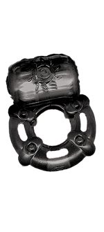 The Macho Stallions Pulsating Erection Keeper - Black - Image 3