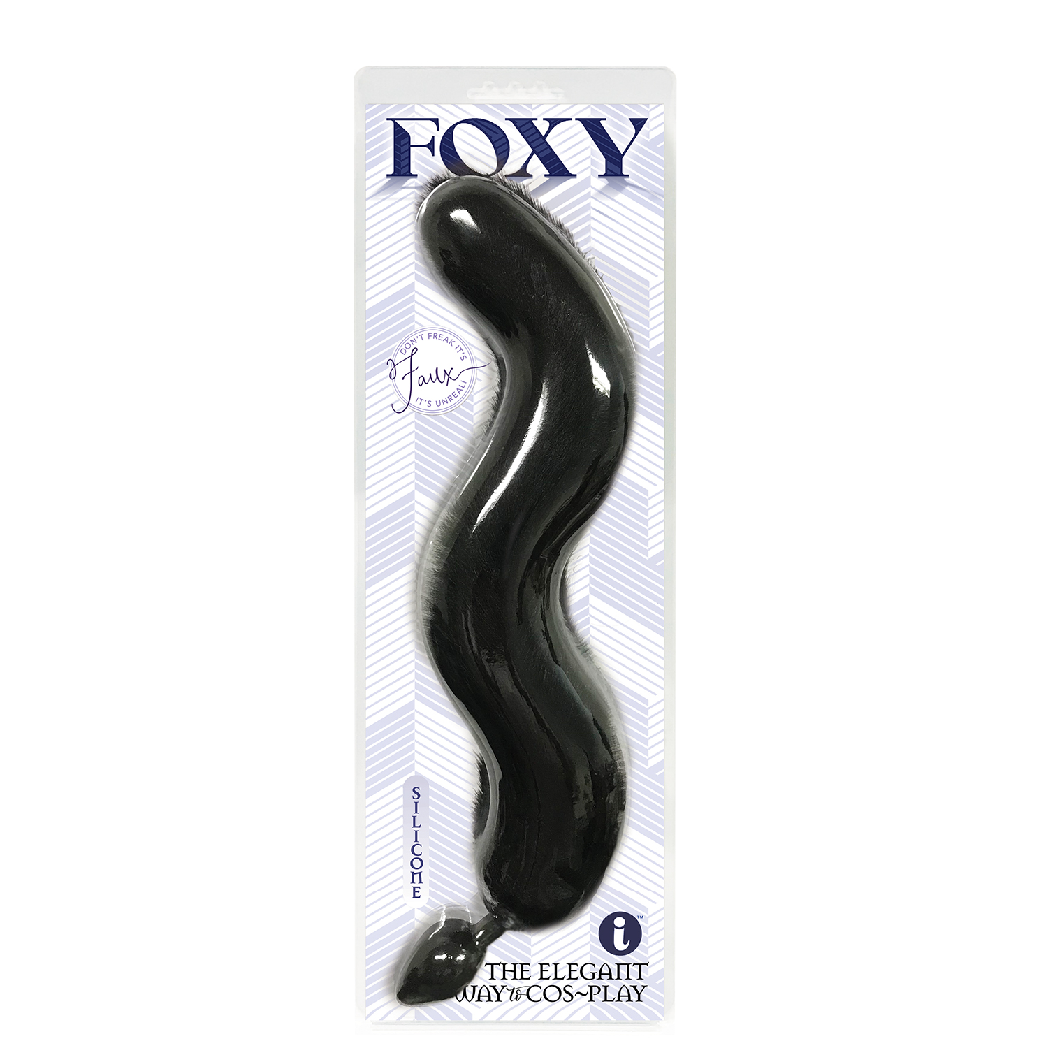 FzNR9ZtwRE9G2EoOwO3swseKOVdMf7iX Foxy Fox Tail Silicone Butt Plug - Black - Image 1