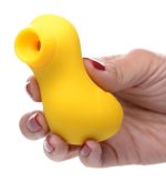 Sucky Ducky Silicone Clitoral Stimulator - Yellow - Image 3