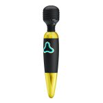 Pretty Love Body Wand With Led Light - Black and Gold - Image 2