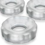 Super Huj - 3-Pack Cockrings - Clear Ice - Image 2