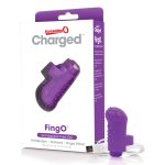 Charged Fingo Rechargeable Finger Vibe - Purple - Image 7