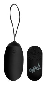 Bang XL Silicone Vibrating Egg - Black - Image 2