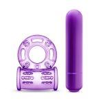 Play With Me - Couples Play - Vibrating Cock Ring - Purple - Image 4