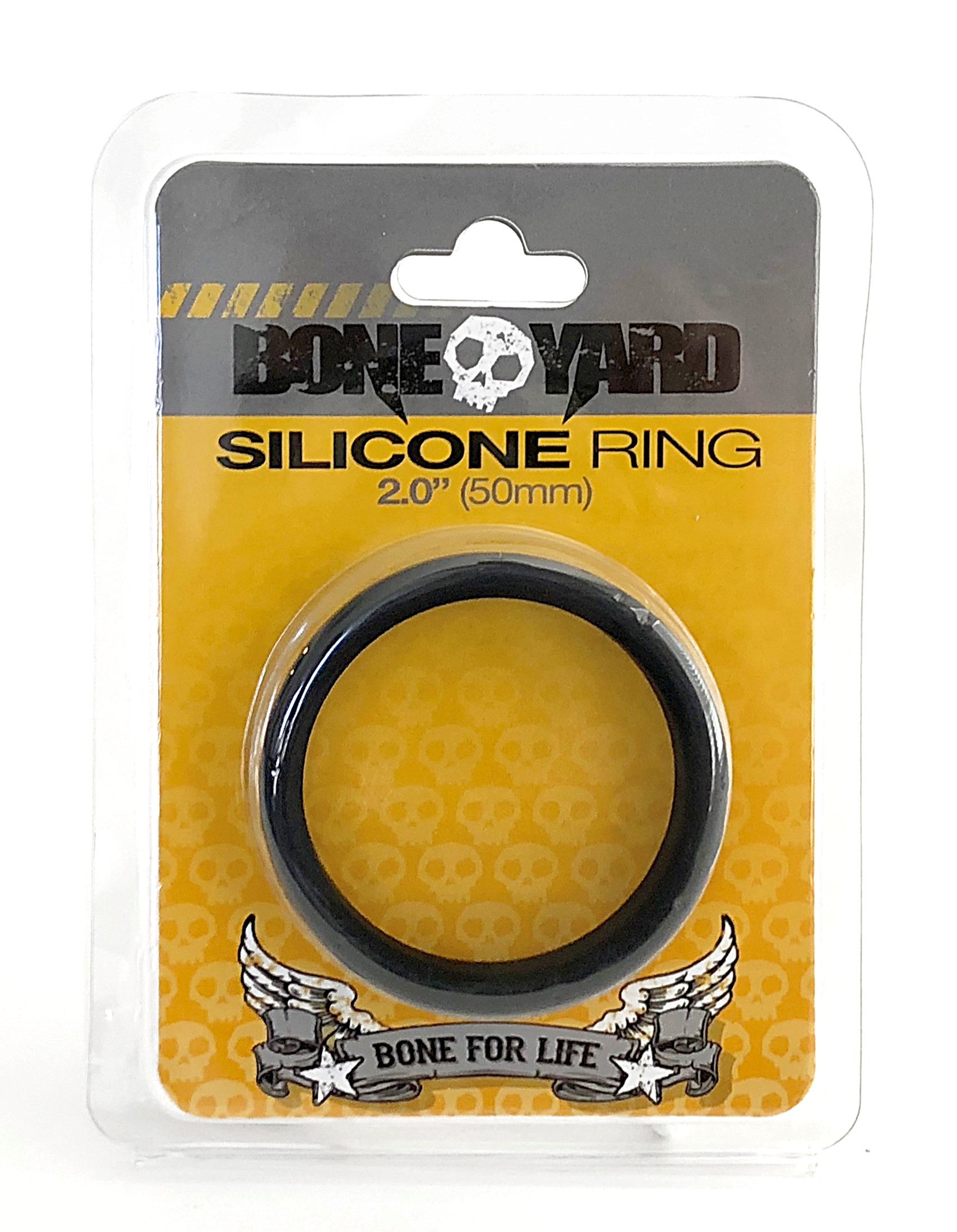 GjeTi0lgE4AwGNQfRJZsm10kuj7OqUM8 Boneyard Silicone Ring 50mm - Black - Image 1