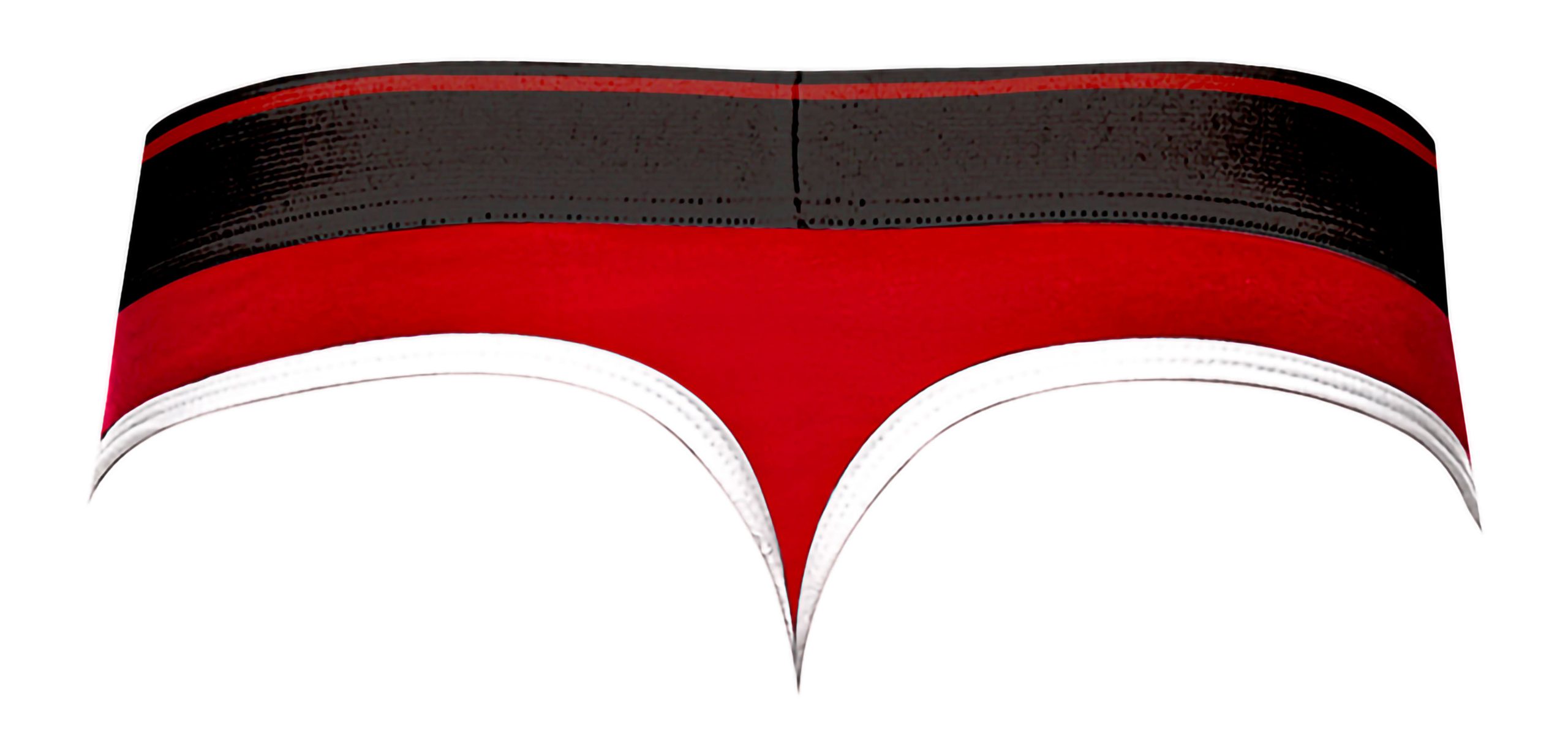 GpDNWBGRvW2wrIa16VCEa3L9z2AB1lQZ Retro Sport Panel Thong - L/ XL - Red/ Black - Image 1