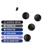 Anal Adventures - Pleasure Balls - Black - Image 3