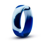 Performance - Silicone Camo Cock Ring - Blue Camoflauge - Image 3