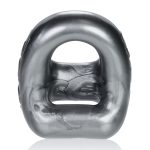 360 2- Way Cockring and Ballsling - Steel - Image 2