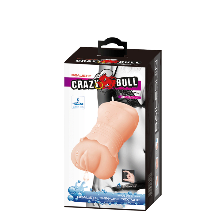 GznNv09IfxKkmnrkpeFpl3je5LRA9qQM Crazy Bull No Lube Masturbator Sleeve - Realistic Pussy Skin-Like Texture - Image 1