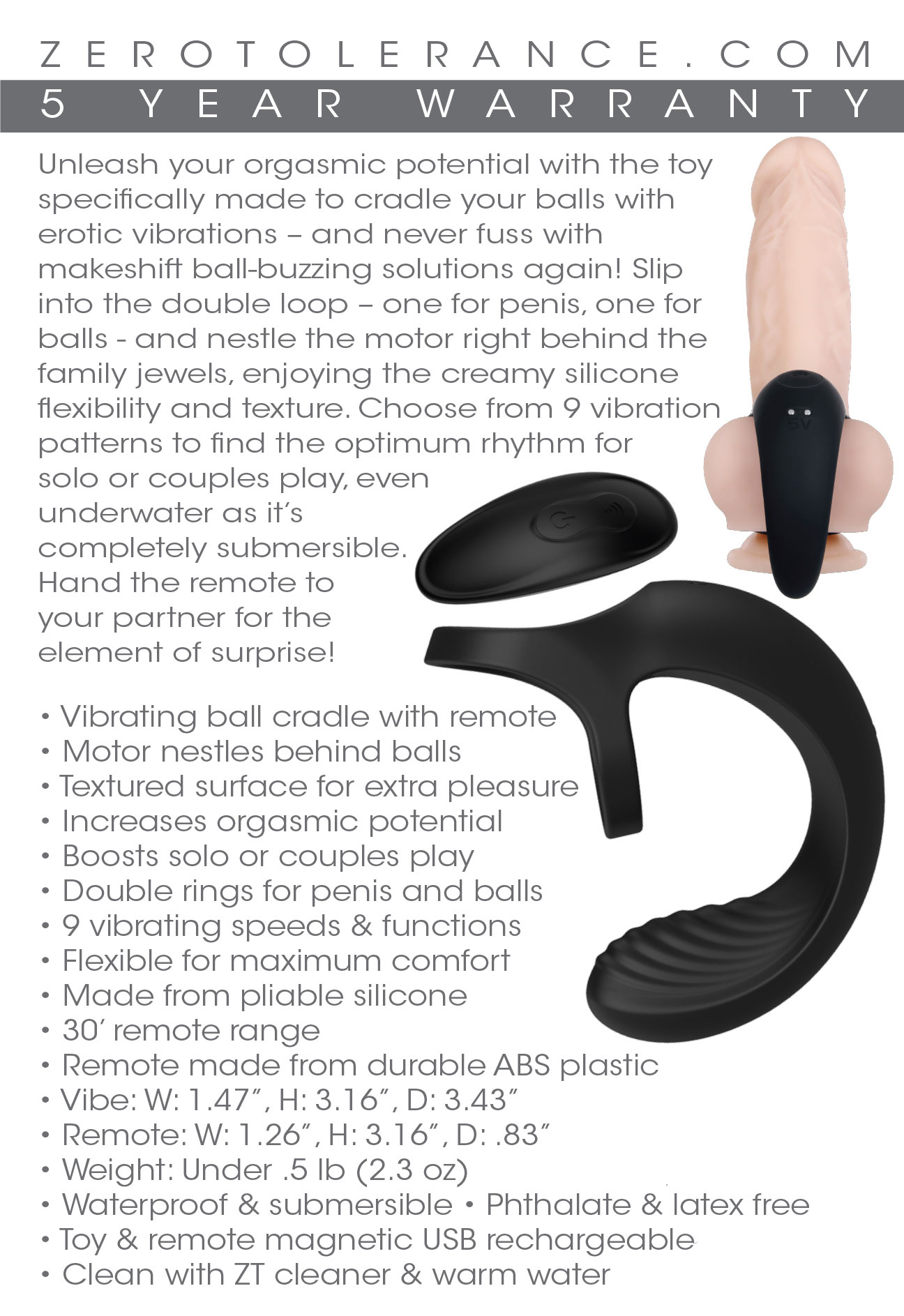 H1EcJbUwWjkJmTtU4y6Wq59tydbGhhW9 Vibrating Ball Cradle - Image 1