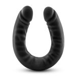 Ruse - Silicone Double Headed Dildo - 18 Inch - Black - Image 2