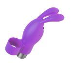 The 9's Flirt Finger Bunny Finger Vibrator - Purple - Image 7