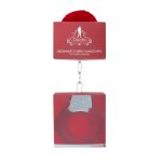 Beginner's Furry Handcuffs - Red