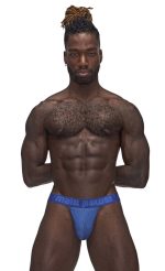Sexagon Strappy Ring Jock - Small/medium - Royal - Image 2