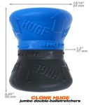 Clone Duo Huge - 2-Pack Ballstretcher - Pool Blue / Black - Image 4