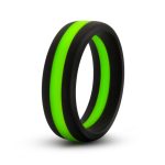 Performance - Silicone Go Pro Cock Ring - Black/green/black - Image 2