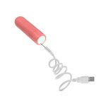 Gaia - Eco Rechargeable Bullet - Coral - Image 4