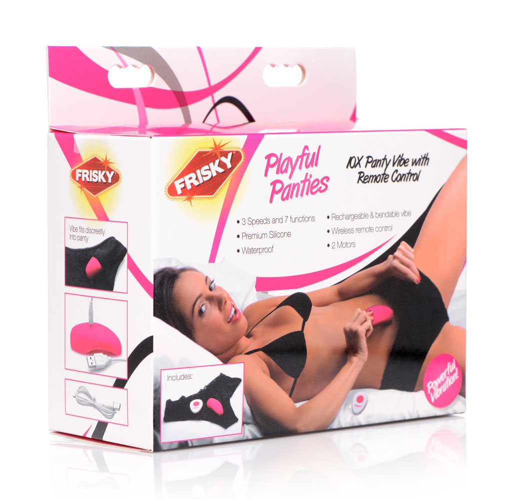 Hju6Ss6sphJVTrUubnaiCNkQwNGDliwt Playful Panties 10x Panty Vibe With Remote Control - Pink - Image 1