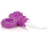 Charged Owow Rechargeable Vibe Ring - Purple - 6 Count Box - Image 5