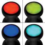 7x Light Up Rechargeable Anal Plug - Medium - Image 5