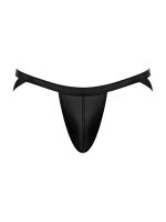 Cage Matte Strappy Ring Jock - S/ M - Black - Image 2