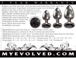 Black Gem Anal Plug Set