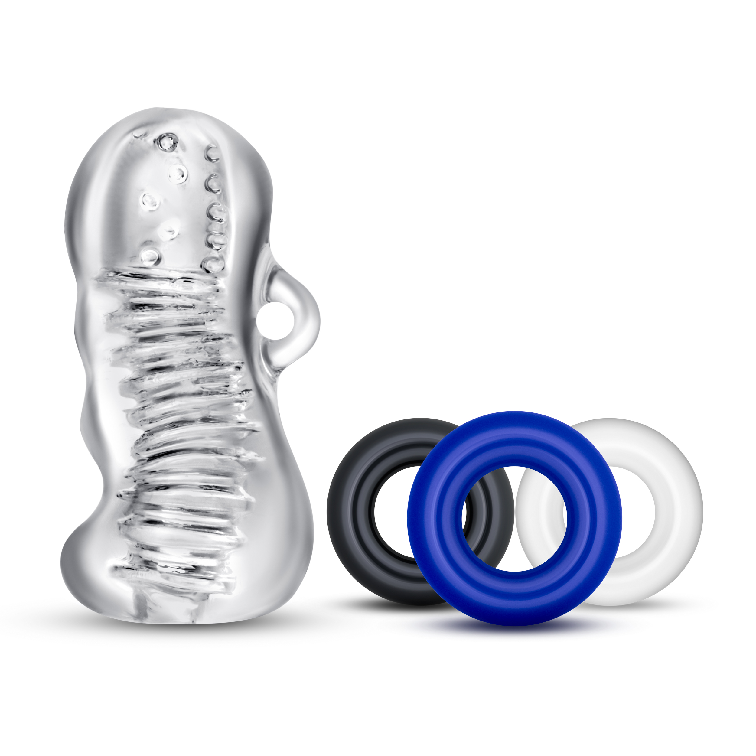 www.blushnovelties.com Quickie Kit - Jerk Off - Clear - Image 1