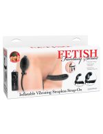 Fetish Fantasy Series Inflatable Vibrating Strapless Strap-On