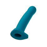 Nexus Collection - Lennox - 8 Inch Vibrating Hollow Dildo - Emerald - Image 8
